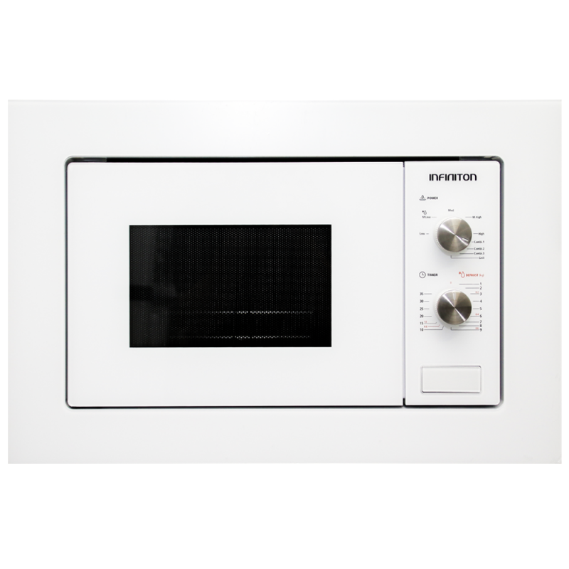 Micro Ondas Infiniton IMWWHITE1720 | 20L, Grill, 800W