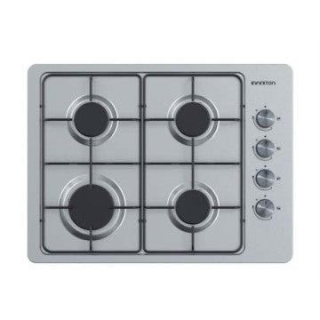 Placa a Gás Infiniton Gas43bxal | 4 Zonas, Aço inoxidável