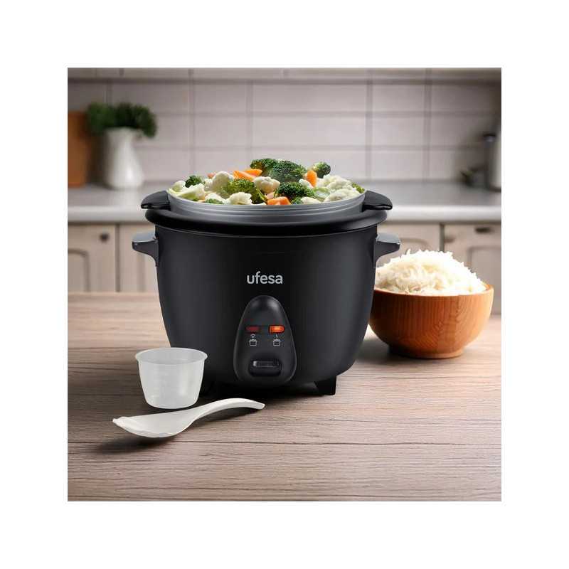 Panela de Arroz UFESA AR4080 Basmati | 1.8L, Antiaderente, Função Manter Quente