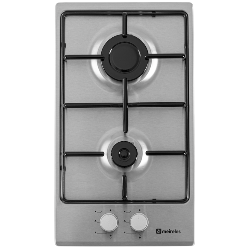 Placa a Gás Meireles MG 4323 X | 2 Queimadores, 30cm, Inox