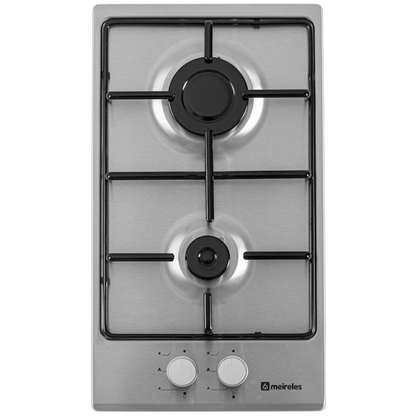 Placa a Gás Meireles MG 4323 X | 2 Queimadores, 30cm, Inox