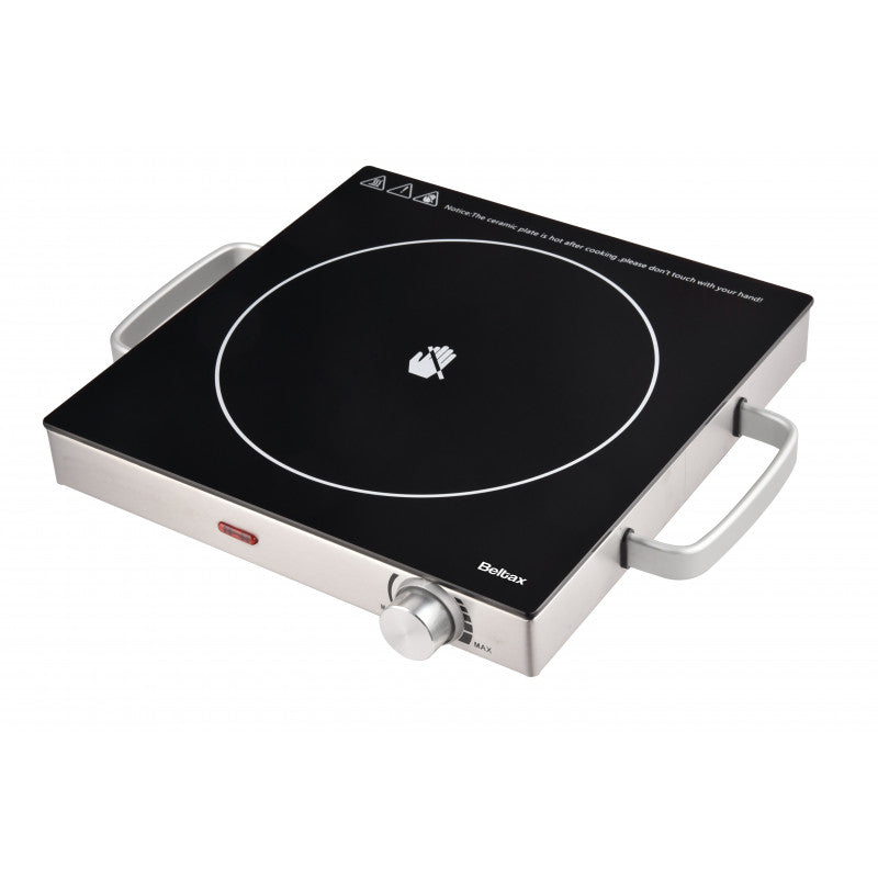 Placa Elétrica Beltax BHP0119 | 2000W, Ajuste de temperatura, 1 zona