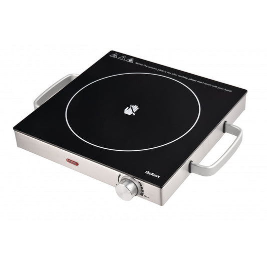 Placa Elétrica Beltax BHP0119 | 2000W, Ajuste de temperatura, 1 zona