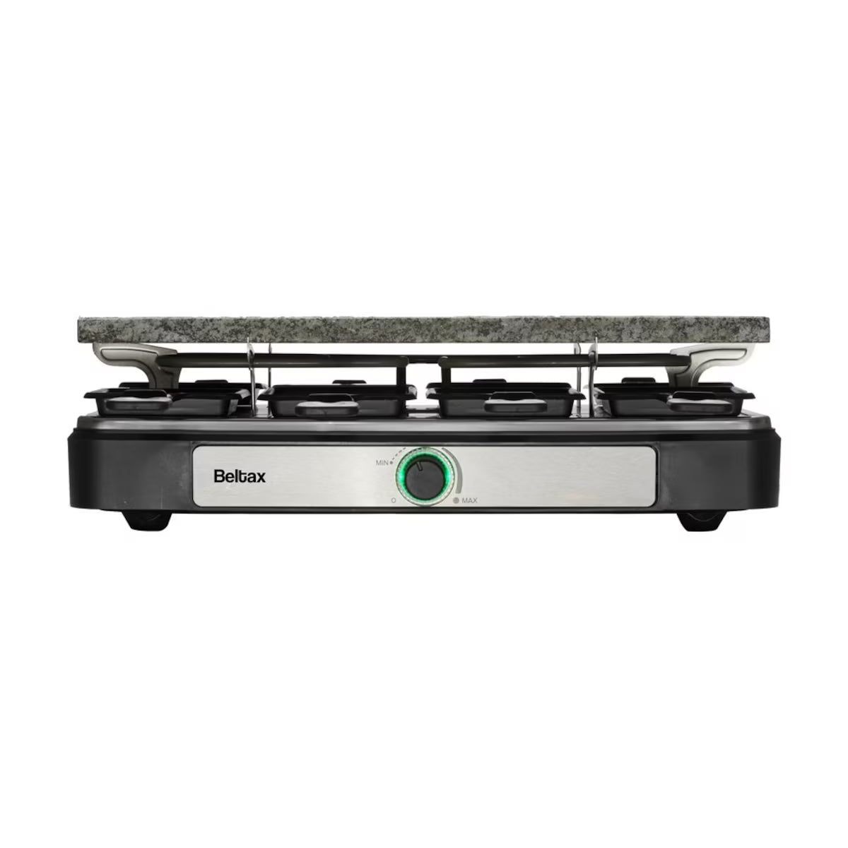Grelhador Raclette Beltax BRG2220 | Pedra natural, 1400W, 8 frigideiras