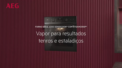 Forno Elétrico Aeg OR6PB51WSB | 72L, Pirolítico, Wifi