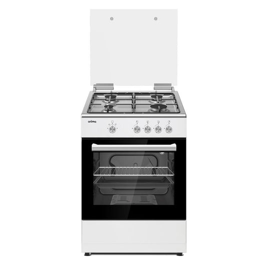 Outlet | Fogão a Gás Orima OR650W | 4 Queimadores, Forno Gás, 55L