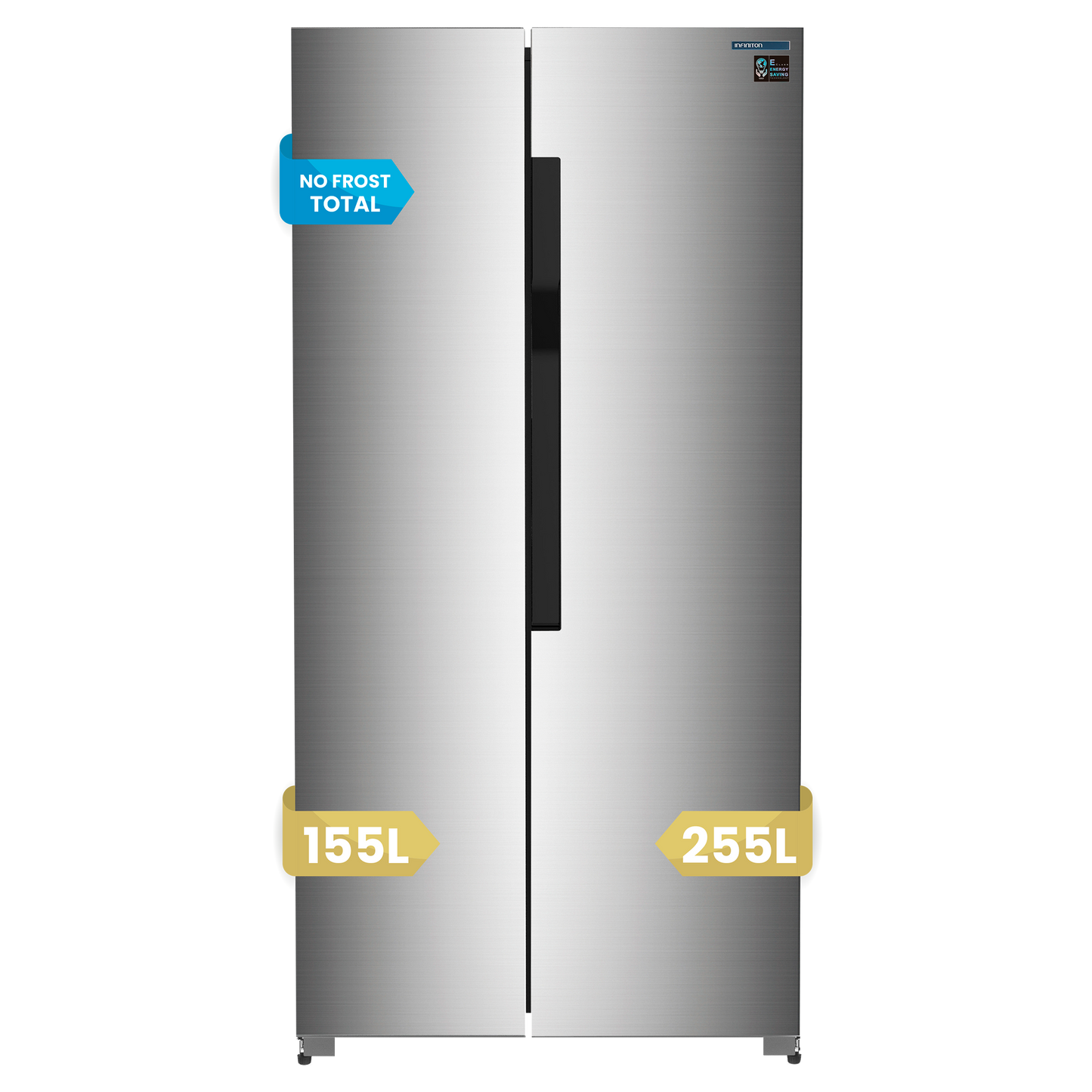 Frigorífico Americano Infiniton SBS456A78XEL | 410L, No-Frost