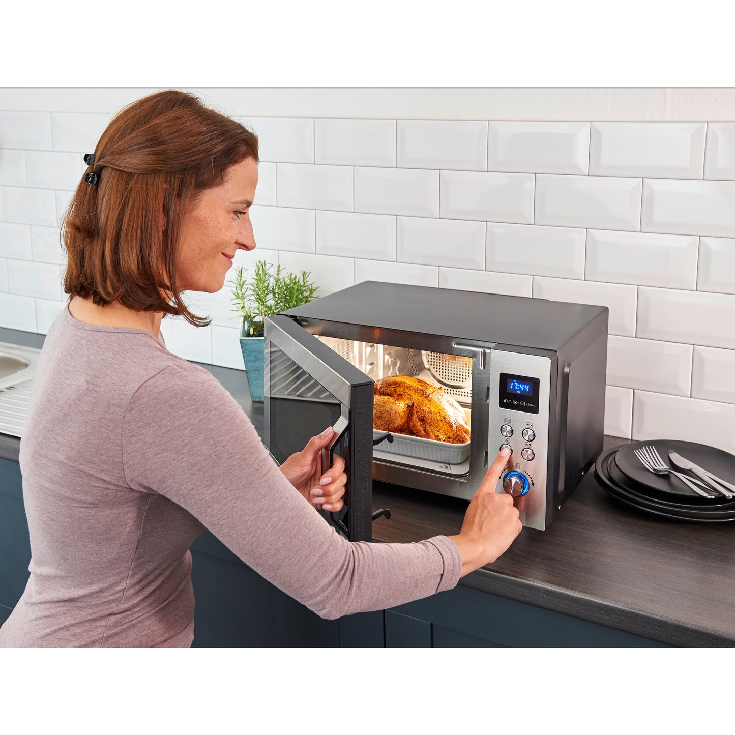 Micro-ondas Severin MW7777 | 25L, 900W, Convecção