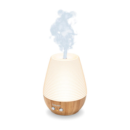Difusor Aroma Beurer LA40 | Ultrassons, 20m2, Bambu