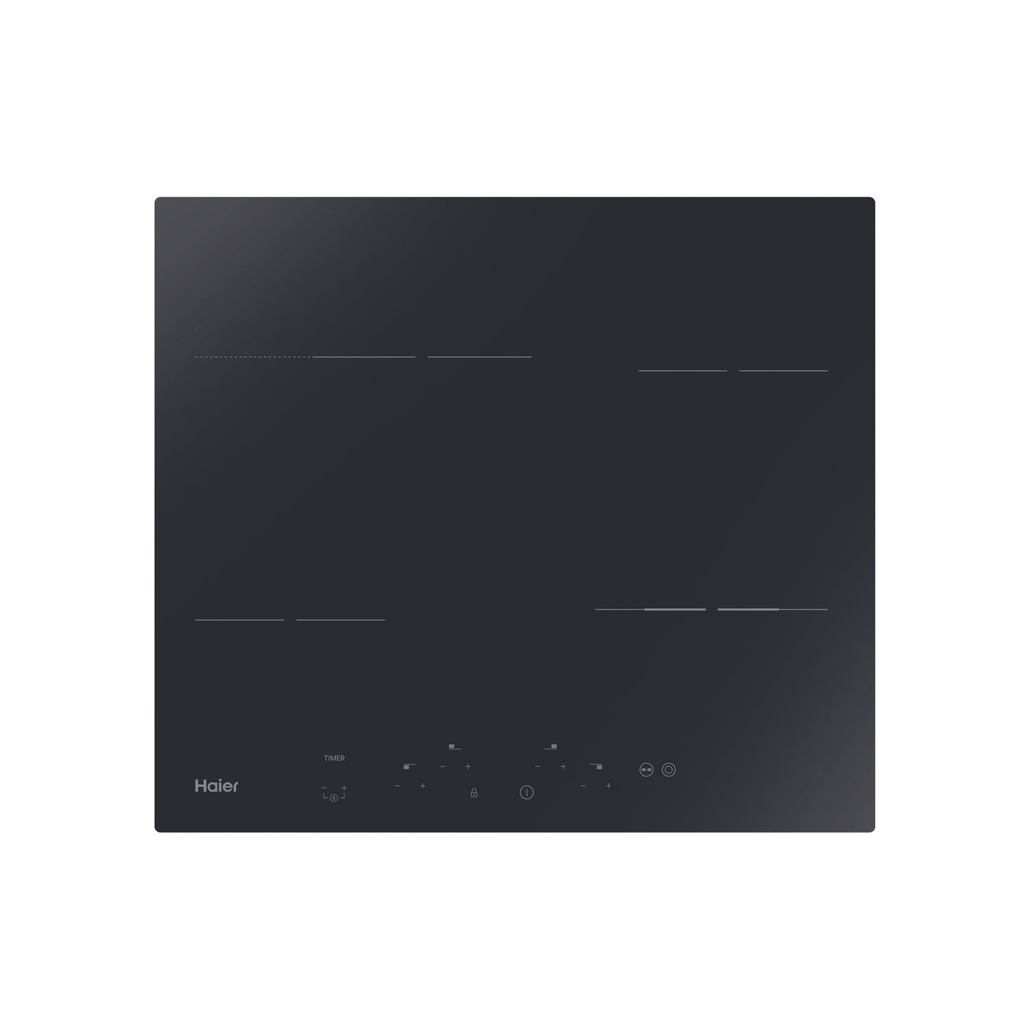 Placa de Vitrocerâmica Haier HAH-64-EXCP | 4 Zonas, Zona Extensível