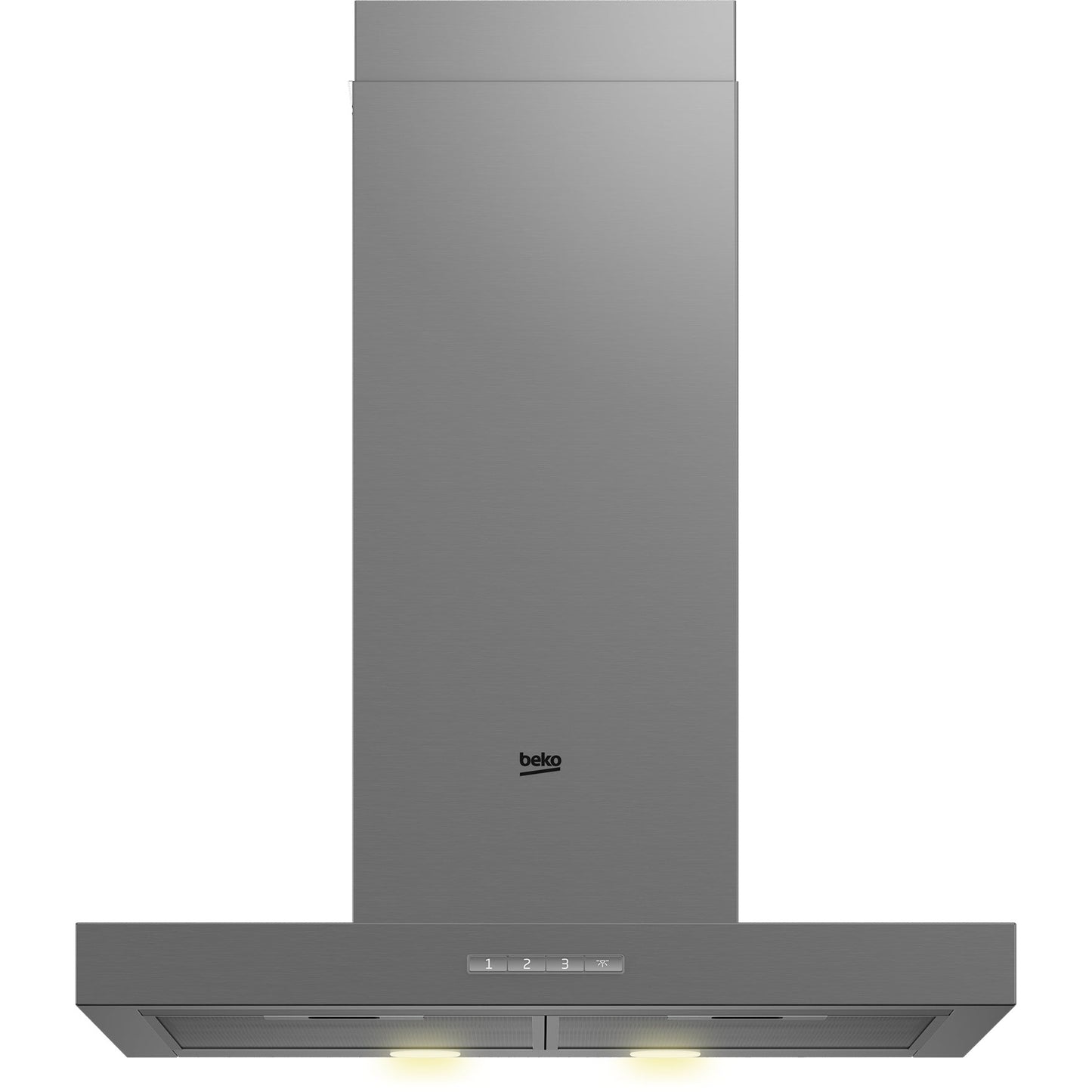 Exaustor Chaminé Beko BHCB61632XH | 540 m³/h, 60 cm, Inox