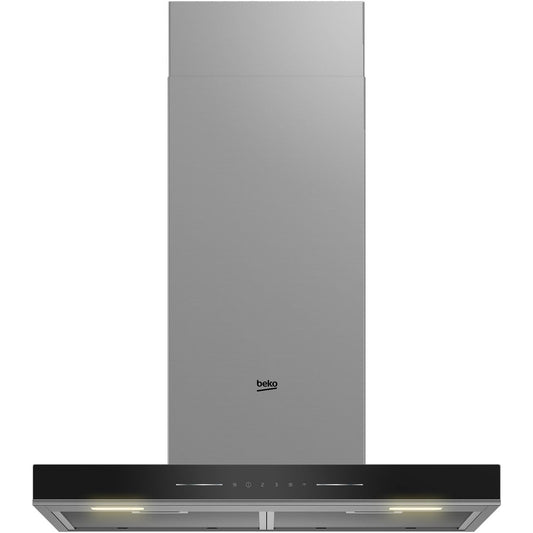 Exaustor Chaminé Beko BHCB66641BBHS | 425 m³/h, Classe A, Preto