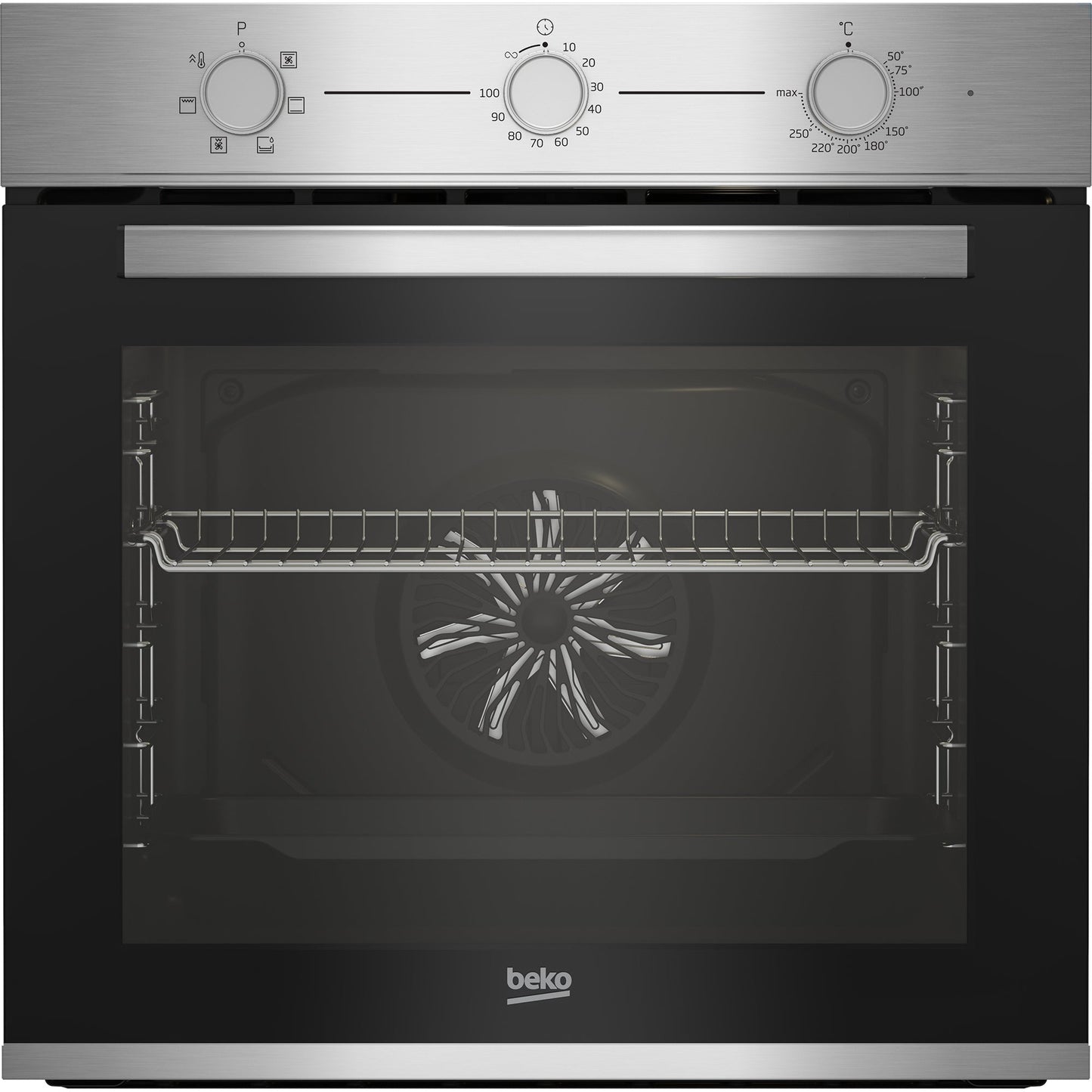 Pack Encastre Forno + Placa Beko BBSE12131CXD | Forno 66L, Placa Gás 4 Zonas