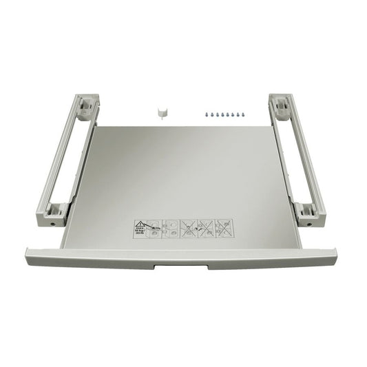 Kit Montagem Coluna BOSCH Wtz2742x | Silver Inox, Mesa Extraível