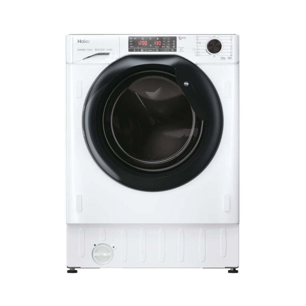 Máquina de Lavar e Secar Roupa Encastre Haier HWDQ90B416FWB-S | 9Kg/5Kg