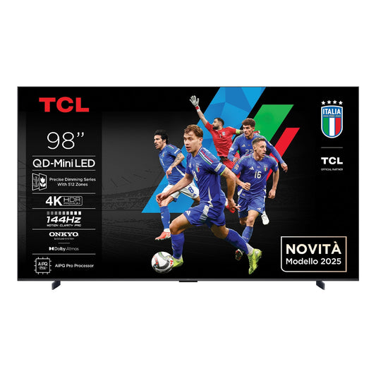 TV TCL 98C6K | 98", Mini LED, 4K, Google TV