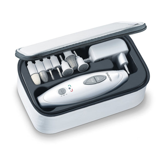 Conj. Manicure/Pedicure Beurer MP41 | 2 velocidades, LED, 4600 rpm