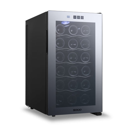 Cave de Vinho Sogo NEVSS21910 | 18 Garrafas, 12-18°C, 50W