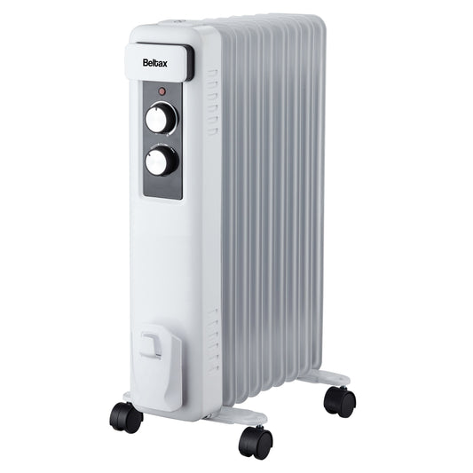 Aquecedor a óleo Beltax BOH0917 | 2000W, 9 elementos, Termostato ajustável