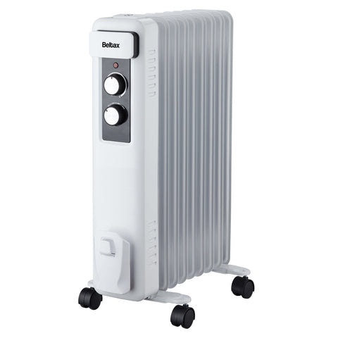 Aquecedor a óleo Beltax BOH0917 | 2000W, 9 elementos, Termostato ajustável