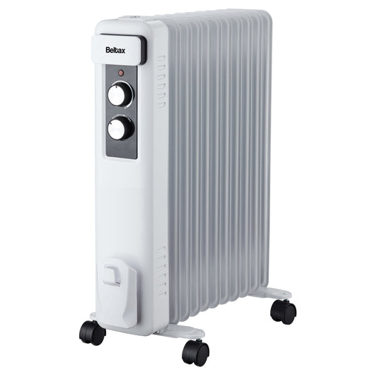 Aquecedor a óleo Beltax BOH1117 | 2500W, 11 elementos, Termostato