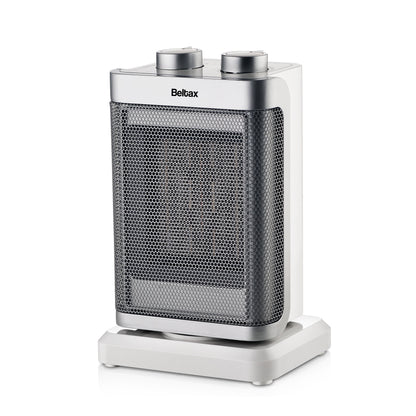 Aquecedor Cerâmico Beltax BCH1502 | 1500W, Oscilação, Termostato