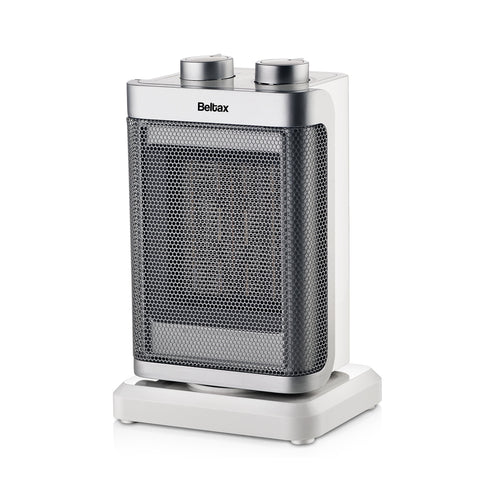 Aquecedor Cerâmico Beltax BCH1502 | 1500W, Oscilação, Termostato