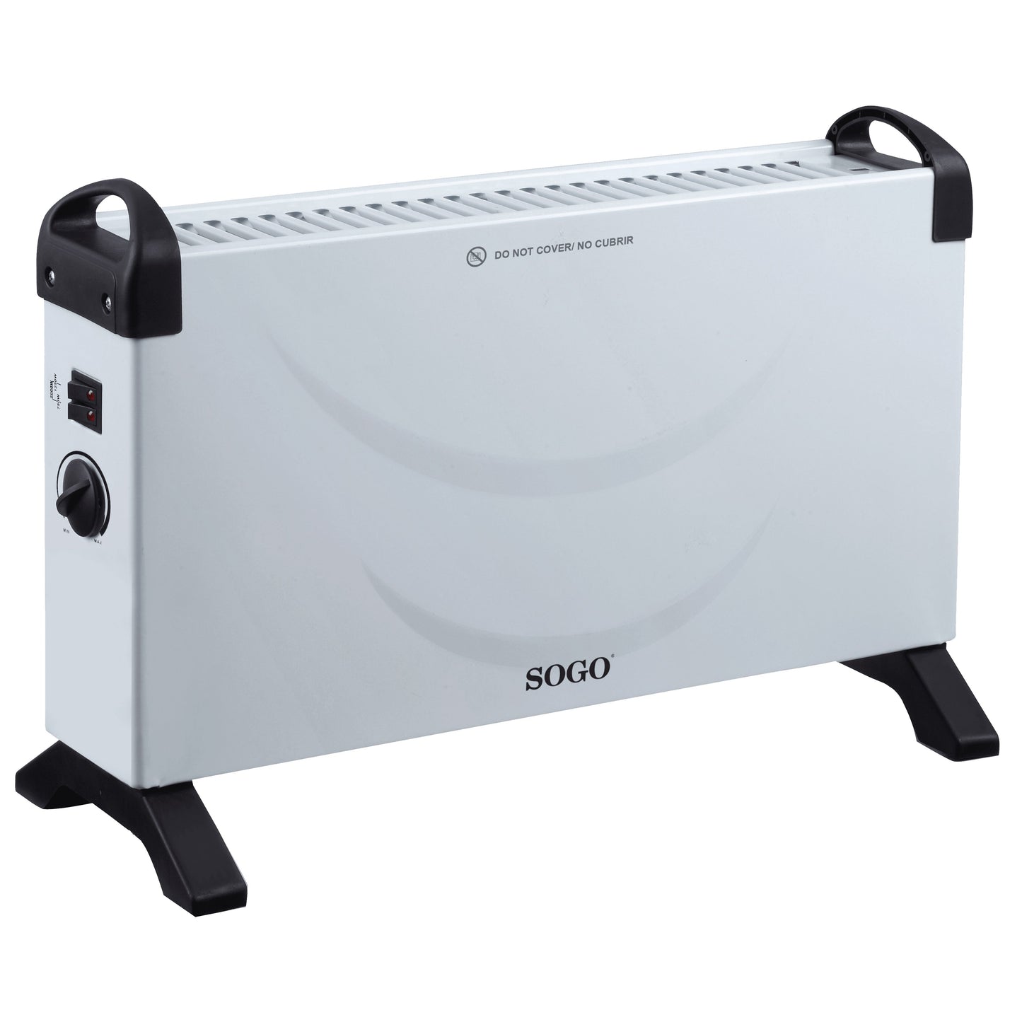 Aquecedor Convector Sogo CALSS18415 | 2000W, 20m2, Termóstato ajustável