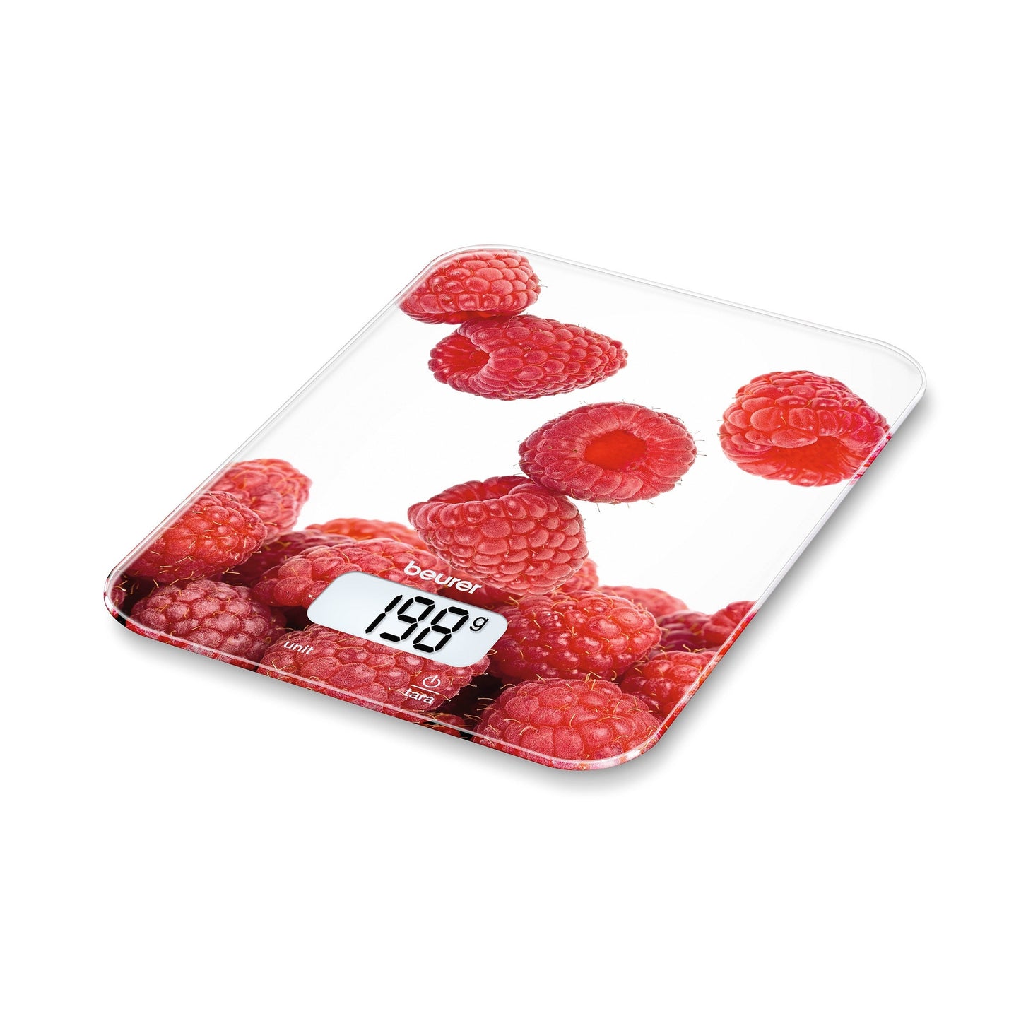 Balança Cozinha Beurer KS19 Berry | 5kg, 1g, Líquidos