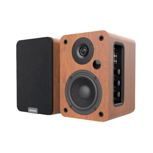 Colunas AIWA ASPA200BR | Bluetooth 5.0, 2x25W RMS, HDMI-ARC