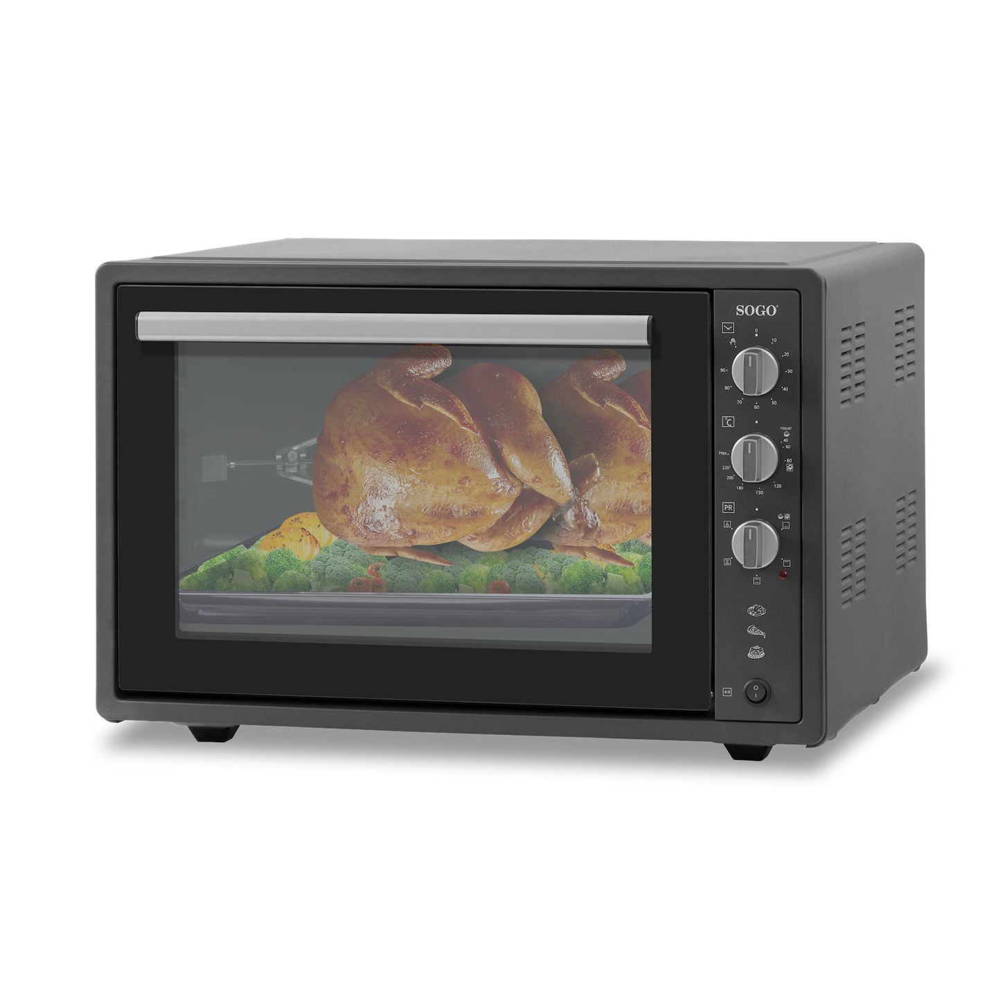 Forno de Bancada Sogo HORSS10570 | 70L, Convecção, Rotisserie