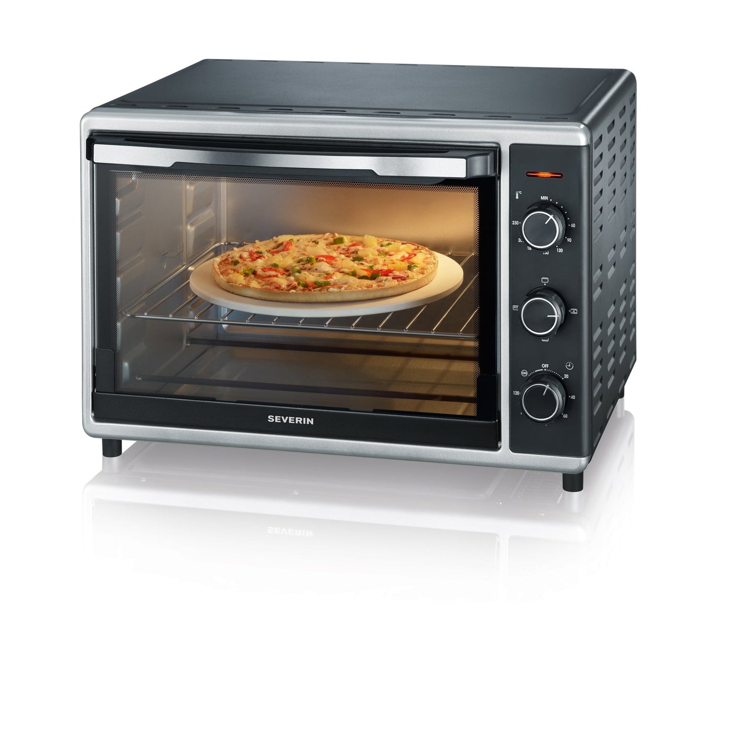 Forno de Bancada Severin TO 2058 | 42L, Rotisserie, 1800W