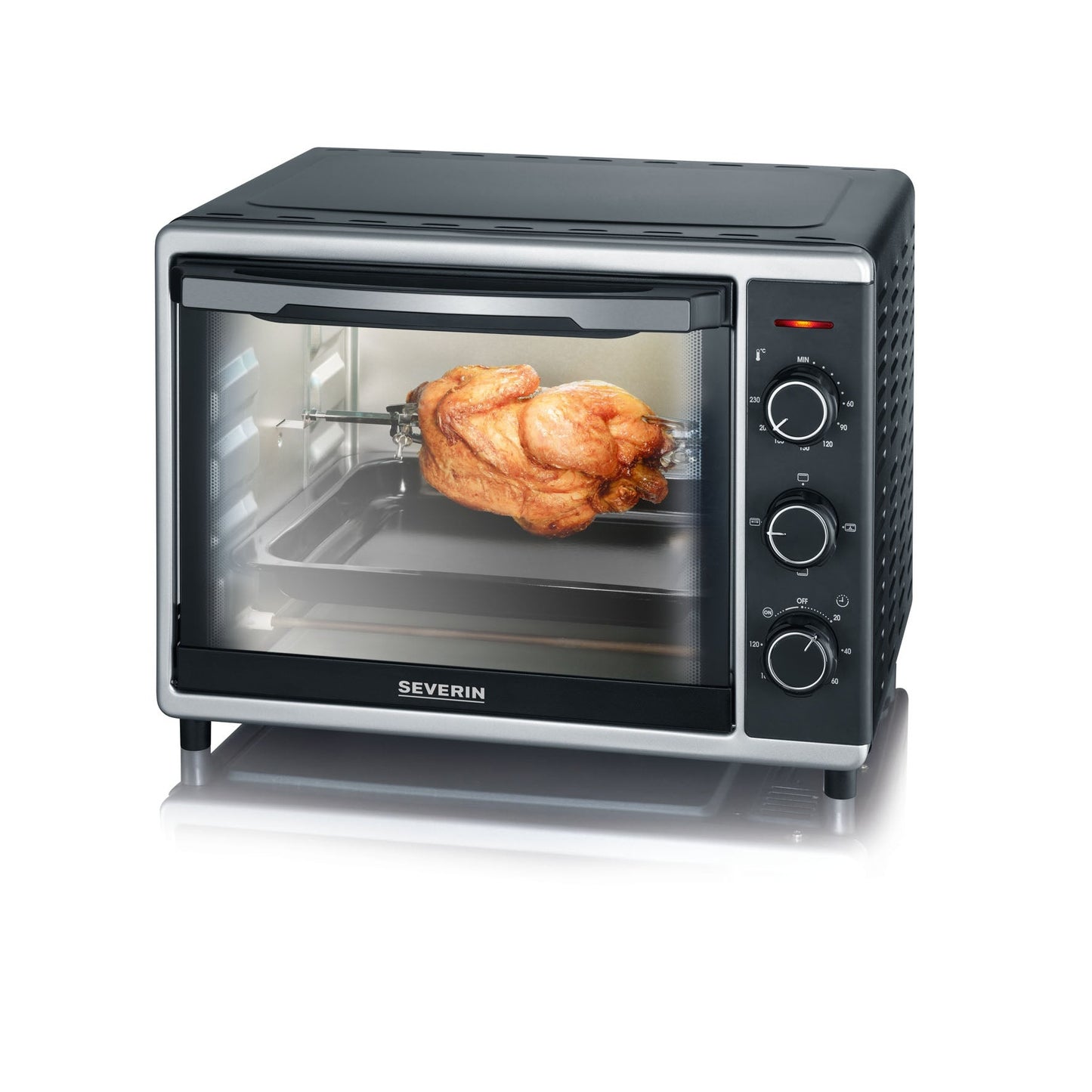 Mini Forno Elétrico Severin TO 2056 | 30L, Rotisserie, 1600W