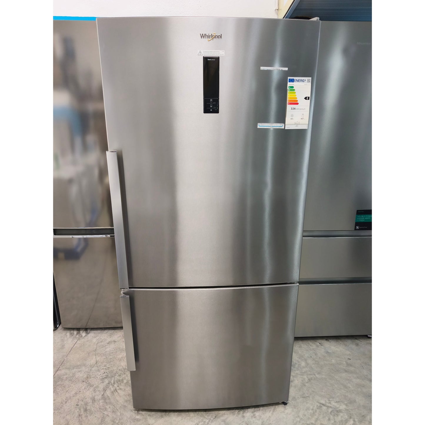 Outlet | Frigorífico Combinado Whirlpool W84BE72X | 396L, No Frost, A++