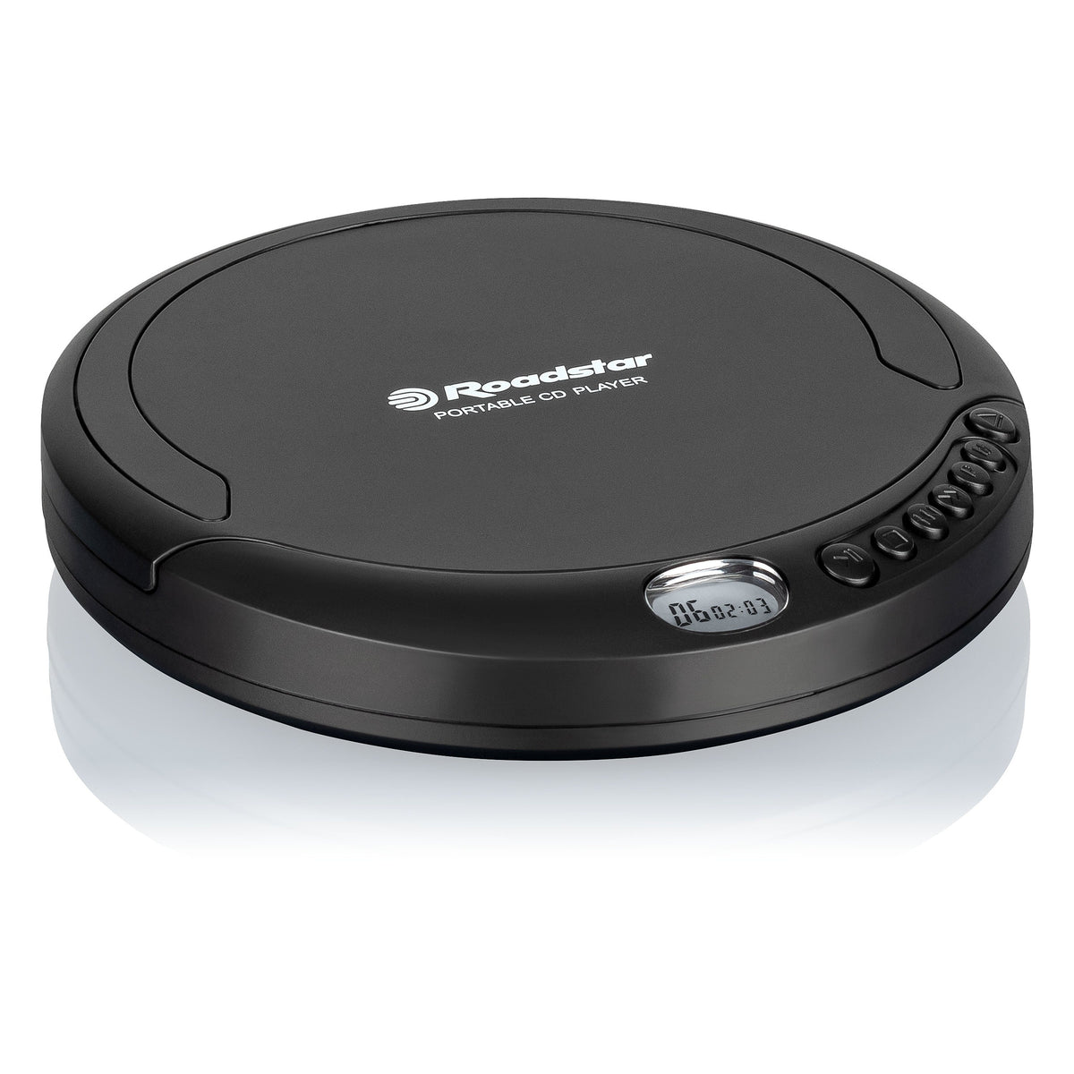 Leitor de CD Roadstar PCD435NCD | LCD, Entrada 3.5mm, Pilhas AA