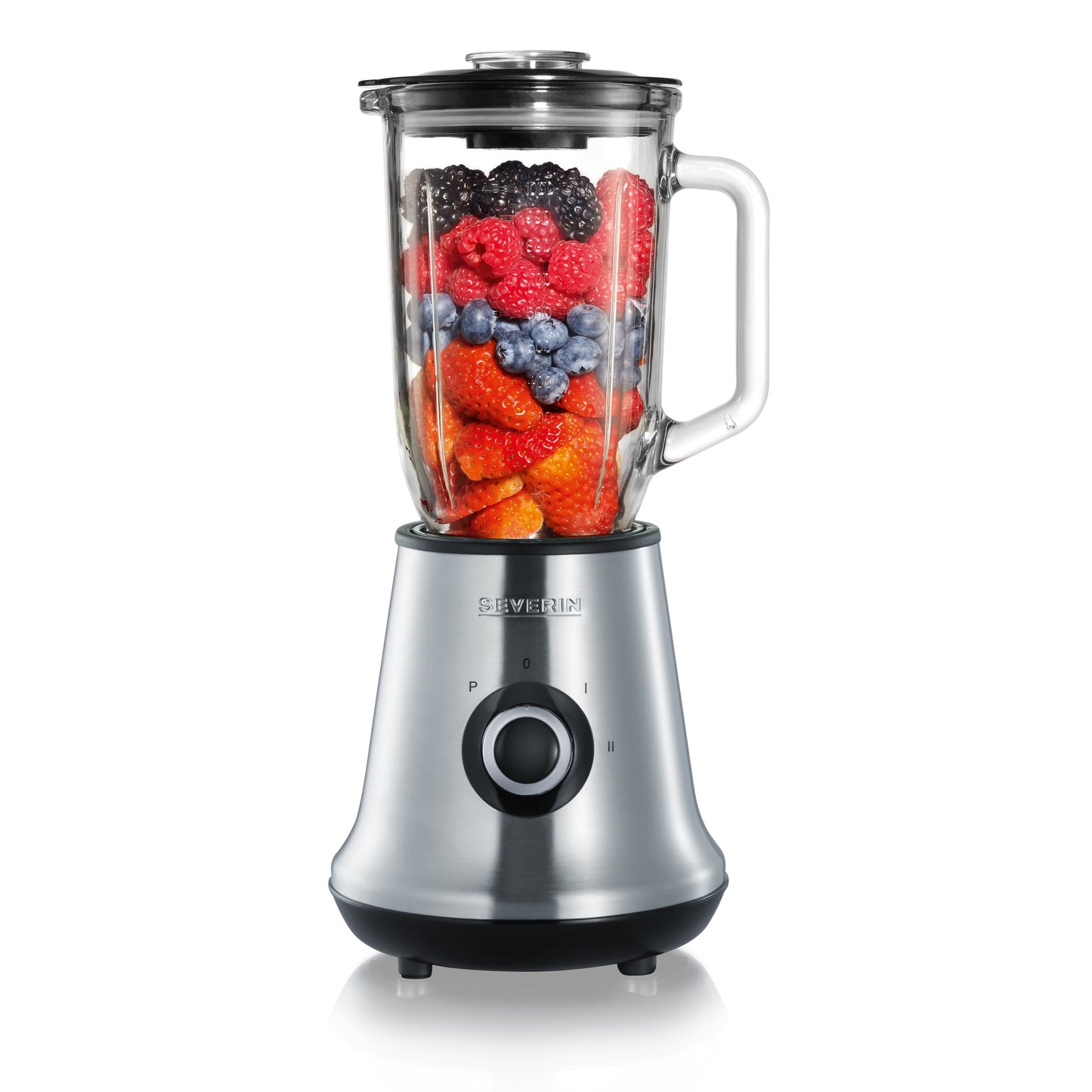Liquidificadora Severin SM3737 | 500W, Jarro vidro 1L, Garrafa Mix & Go 600ml