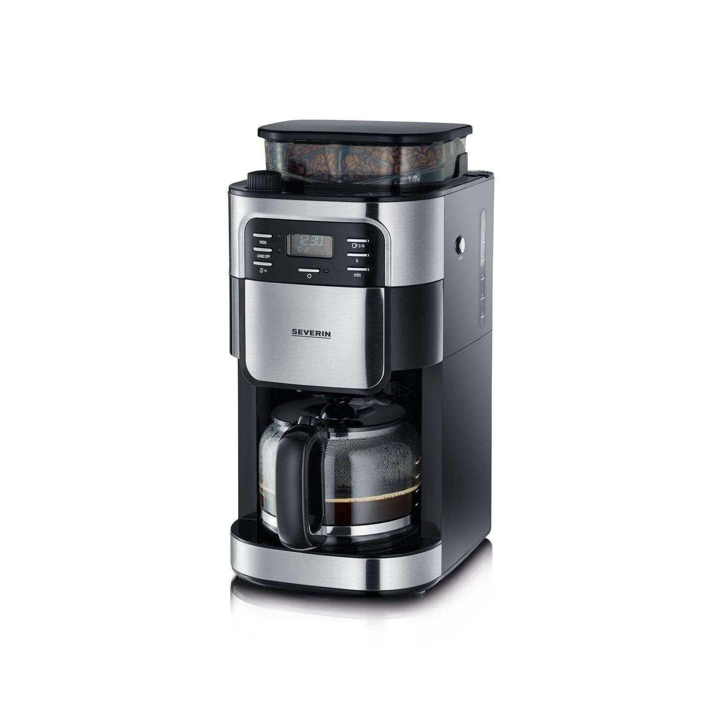 Máquina de Café de Filtro Severin KA4810 | Moinho Integrado, Timer, 1000W