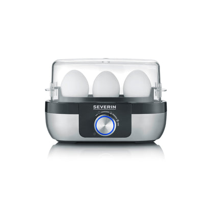 Máquina de Cozer Ovos Elétrica Severin EK3163 | 3 Ovos, Inox, 270W