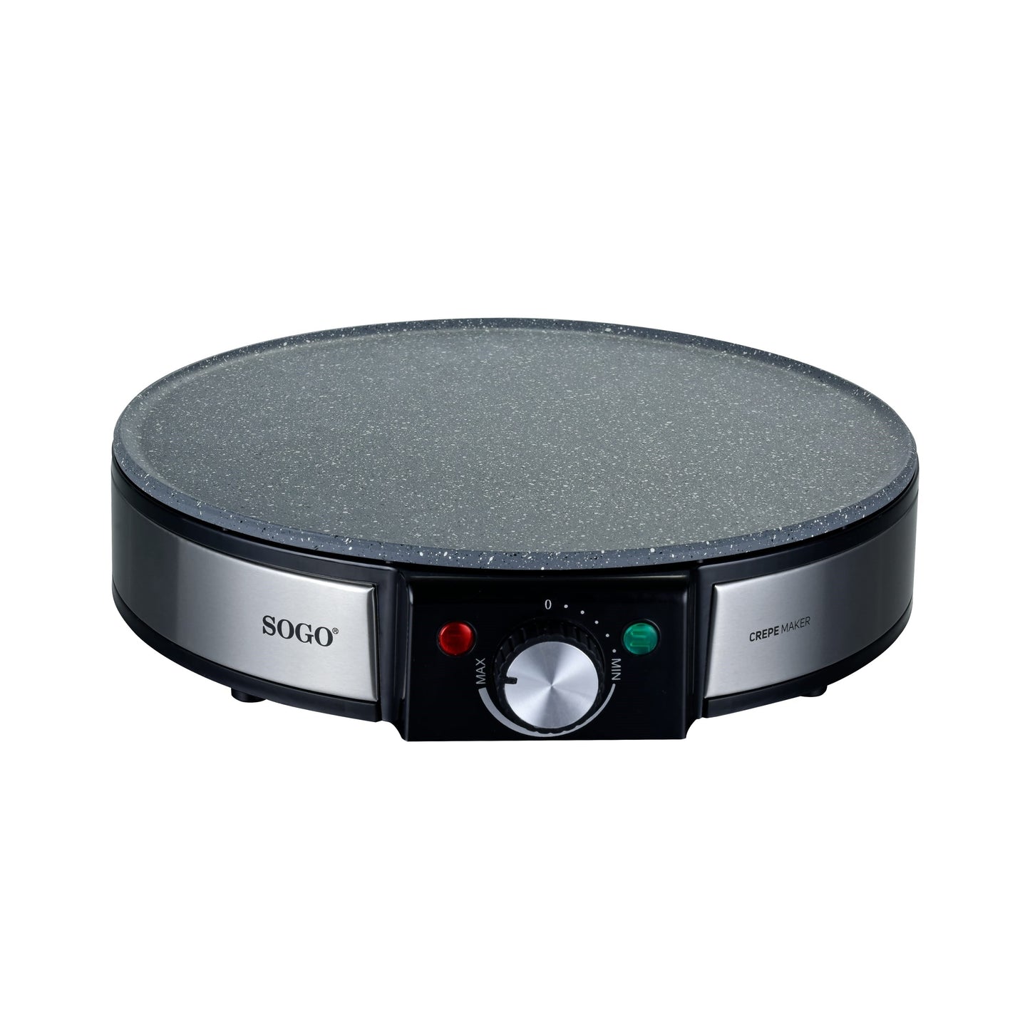 Máquina de Crepes Sogo CMASS7187 | Antiaderente, 1200W, Inox