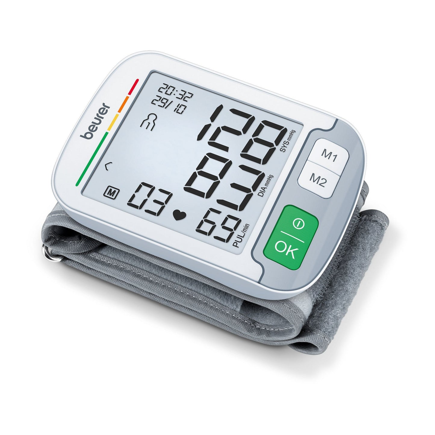 Medidor de Tensão Beurer BC51 | Pulso, XL Display, Arritmia