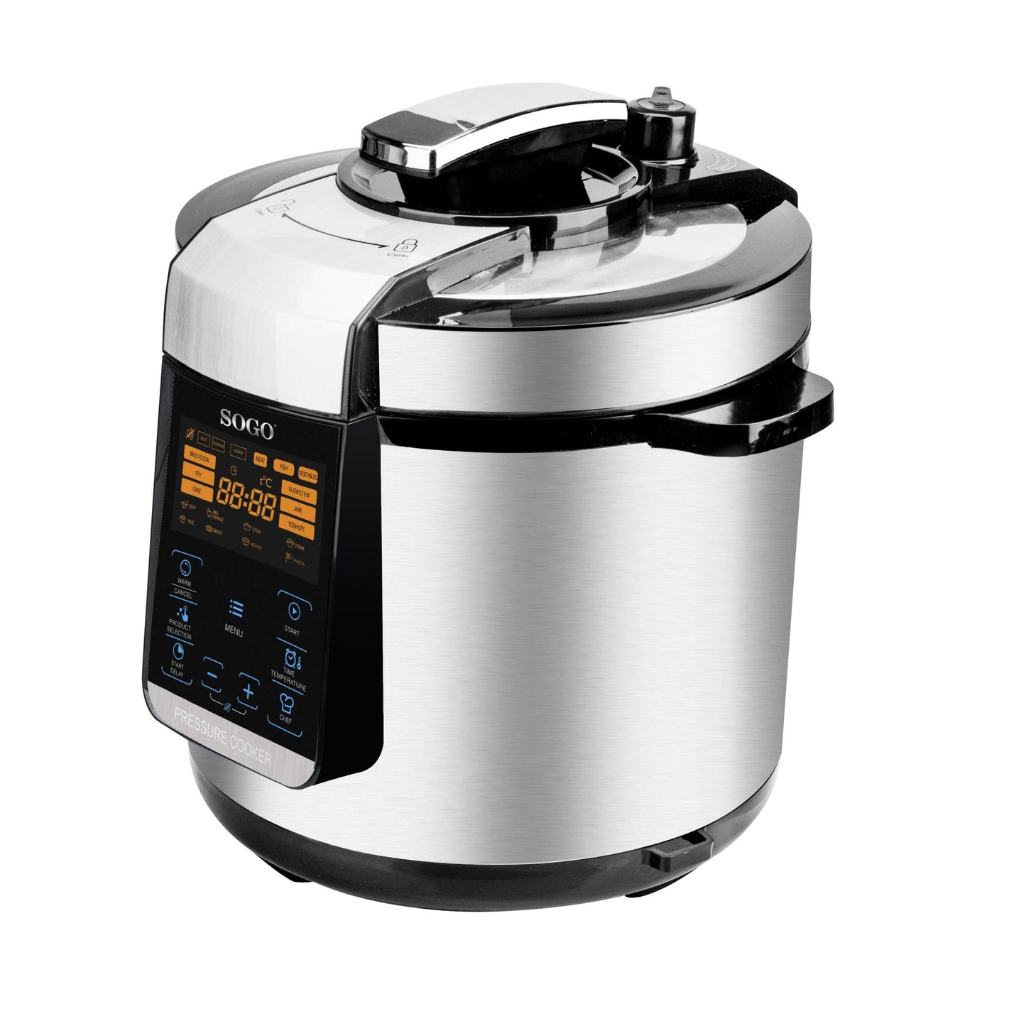 Panela de Pressão Sogo OLLSS10610 | 6L, 17 Modos, Digital