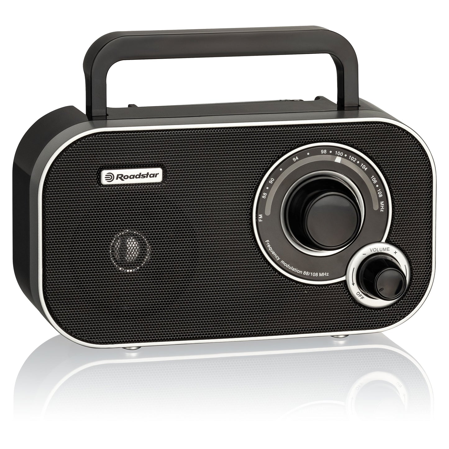 Rádio Roadstar TRA2235/BK | FM, Pilhas, 0.8W