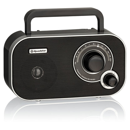 Rádio Roadstar TRA2235/BK | FM, Pilhas, 0.8W