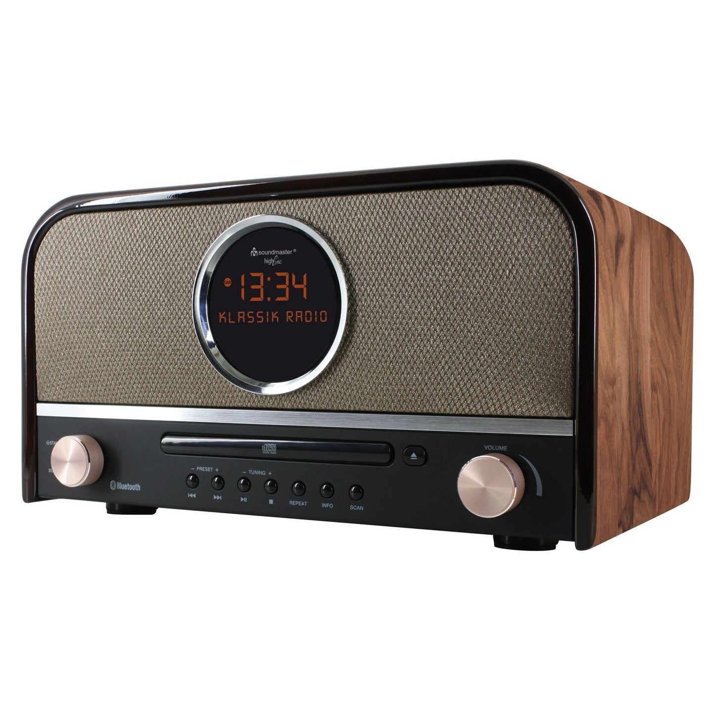 Rádio Soundmaster NR850 | Bluetooth, DAB+, CD
