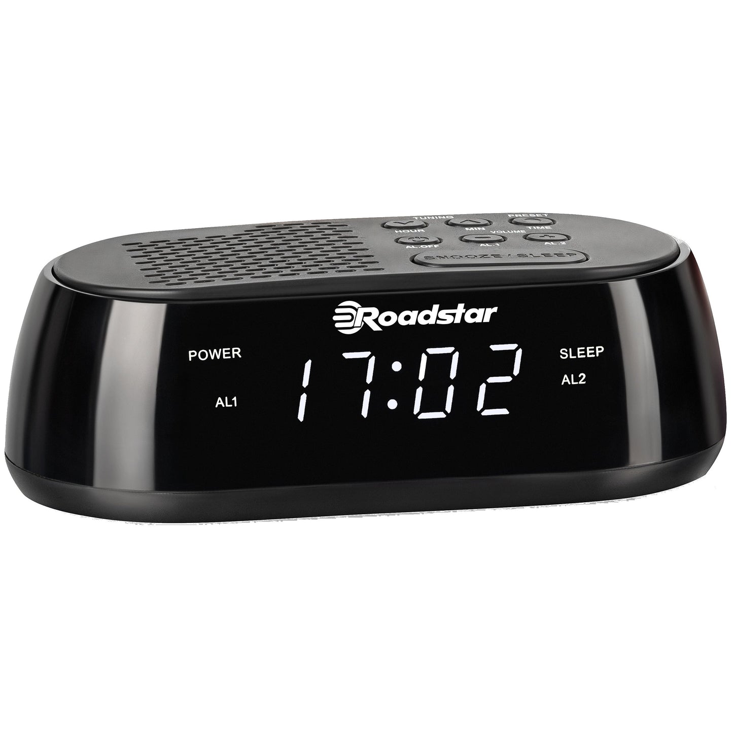 Rádio Roadstar CLR2477 | FM, USB, Alarme duplo