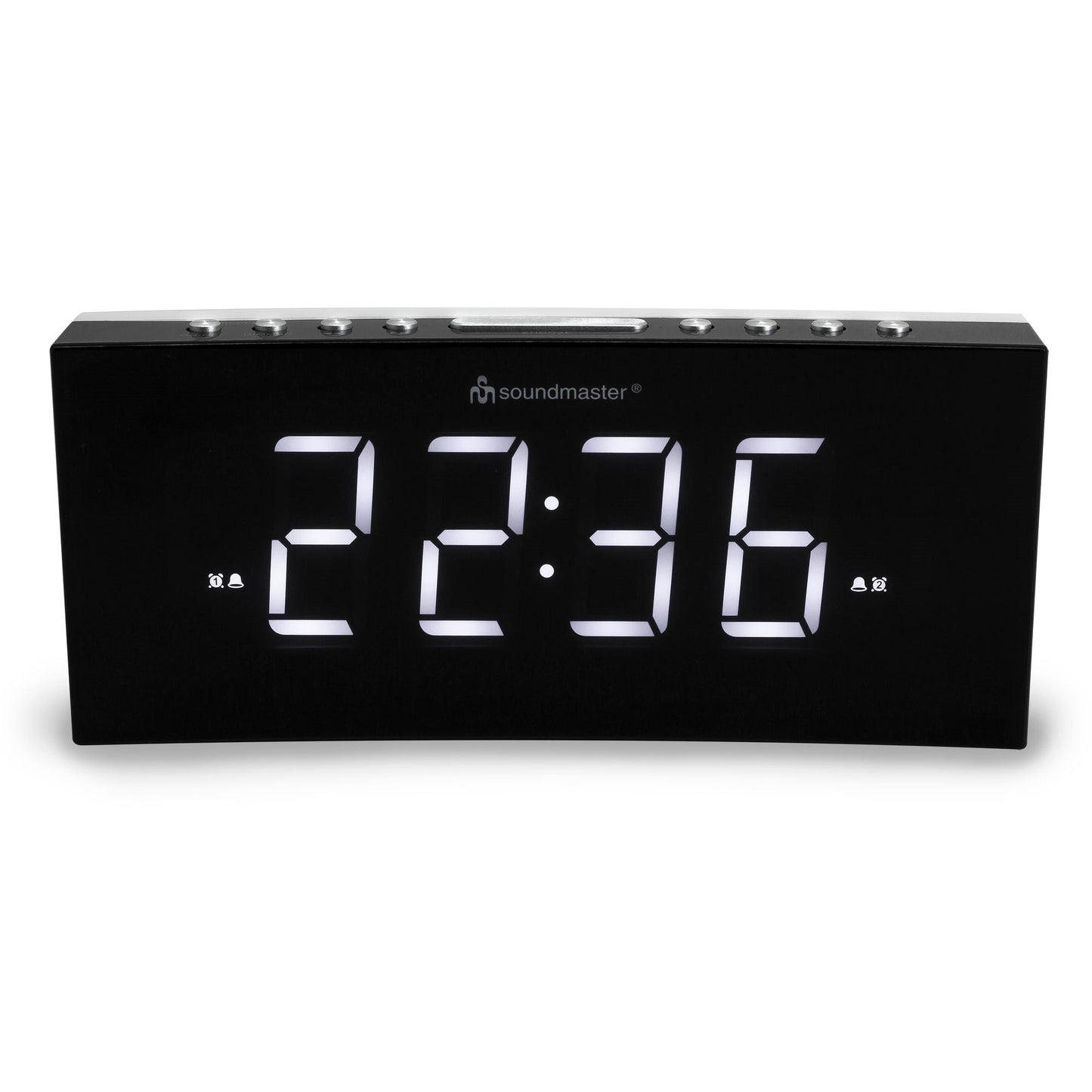 Rádio Soundmaster UR8800 | Display 1.8", Alarme Duplo, USB