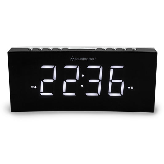 Rádio Soundmaster UR8800 | Display 1.8", Alarme Duplo, USB