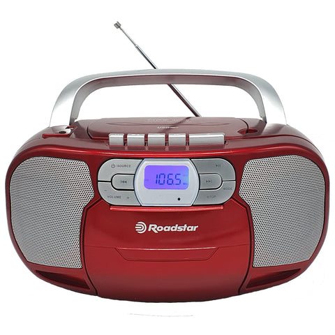 Rádio Roadstar RCR4635UMP/RD | CD, Cassete, USB