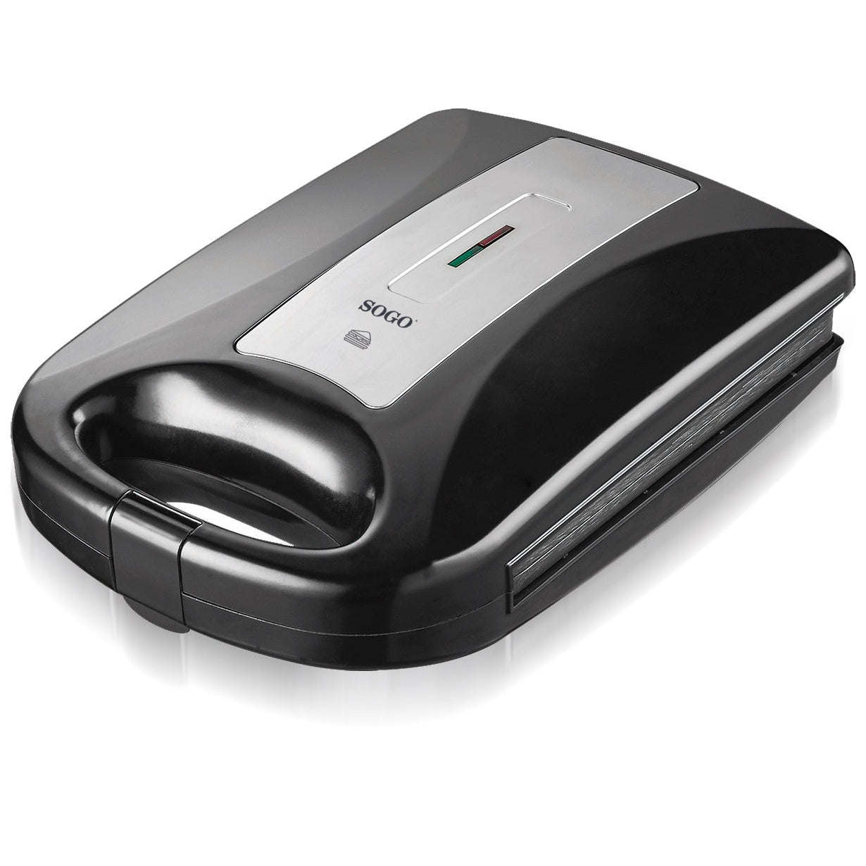 Sandwicheira Sogo SANSS7176 | 1200W, Antiaderente, 4 Sanduíches