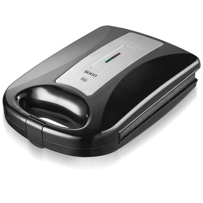 Sandwicheira Sogo SANSS7176 | 1200W, Antiaderente, 4 Sanduíches
